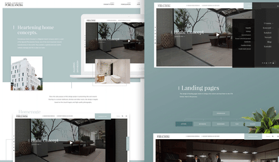 Award winning web design project for Porcelanosa - Content-Strategie