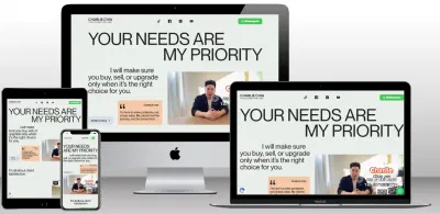 Landing Page for real estate Agent in Singapore - Creación de Sitios Web