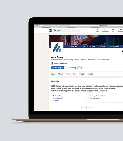Social e Corporate Comunication | Algo Group - Social Media