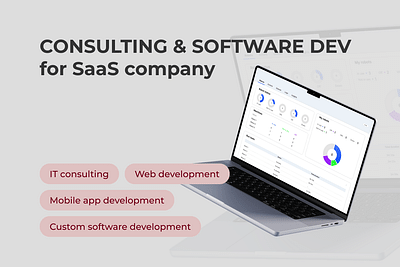 Consulting & Software Dev for SaaS Company - Application web