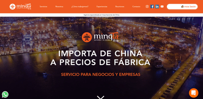 Website - Comercio Internacional - WIX - Webseitengestaltung