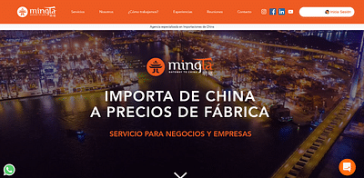 Website - Comercio Internacional - WIX - Website Creation