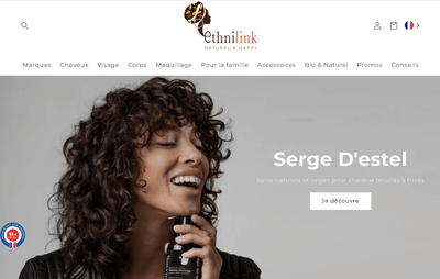 Ethnilink - Création de site internet