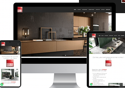 Diseño Web Cocinas Lube - Creazione di siti web