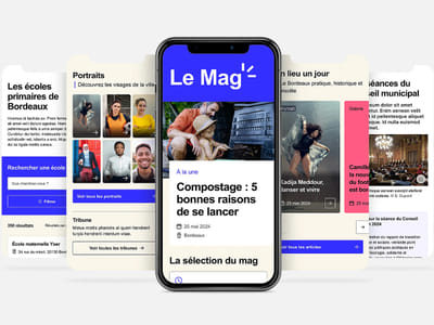 Bordeaux.fr : Un site repensé pour une ville en mouvement - Création de site internet