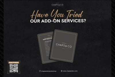 Chaps & Co marketing visuals - Publicidad