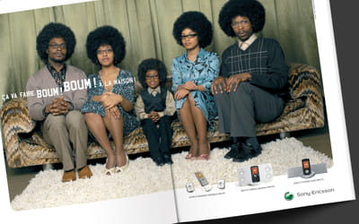 Dispositifs promotionnels Sony Ericsson - Website Creation