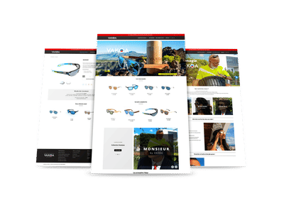 Vakoa: Une boutique en ligne de lunettes de soleil - E-commerce