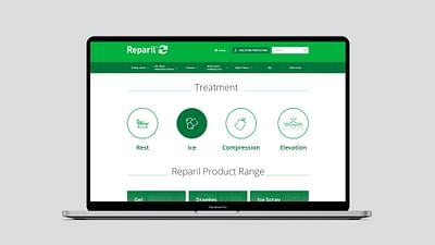 Reparil website - Web Application