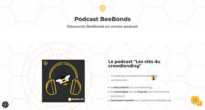 Le podcast pédagogique de la plateforme BeeBonds - Rédaction et traduction