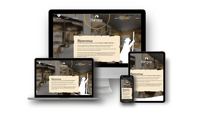 Création du site web de la brasserie DAMRAZ - Creación de Sitios Web