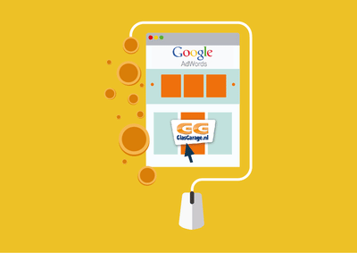 Google Adwords campagne GlasGarage Nederland - Publicité en ligne