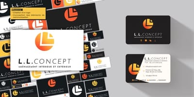 L.L. Concept - Conception de l'identité visuelle - Design & graphisme