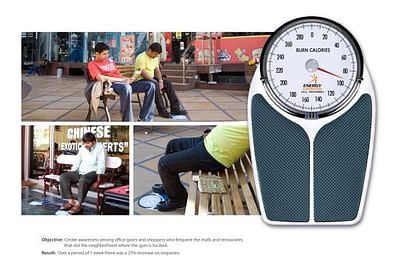 Burn Calories - Advertising