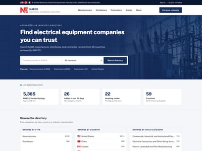 NAECE Industry Directory - SEO