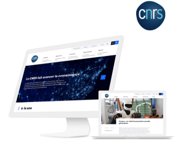 CNRS - Création de site internet