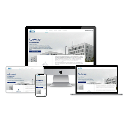 Website voor Adekwaat Berchem - Creación de Sitios Web