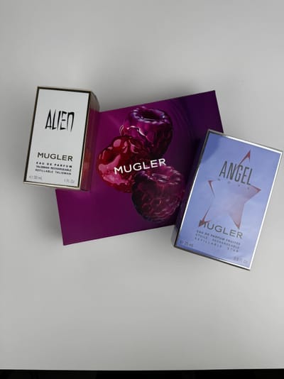 Coffret mugler - Design & graphisme