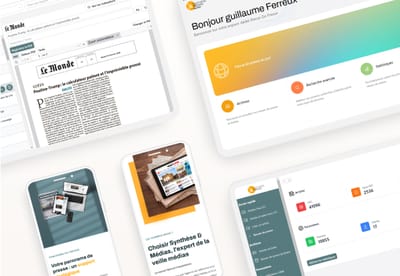 Synthèse et Médias - outil de veille / presse - Web Application