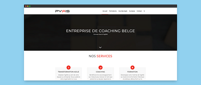 Pyxis Belgique - Creación de Sitios Web