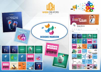 Social Media Management for Design Mansion - Social Media
