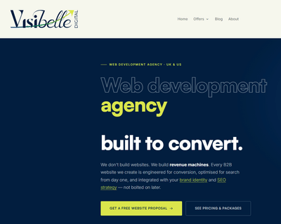 Visibelle Digital Website & Brand System - SEO