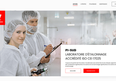 PI-SUD - Website Creatie