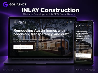 INLAY Construction | Website Development & SEO Consultancy - SEO
