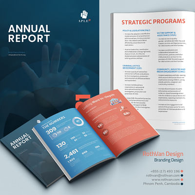 APLE Annual Report - Graphic Design