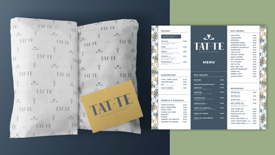 Brand Identity: Tat-Te Maltese Cafeteria - Image de marque & branding