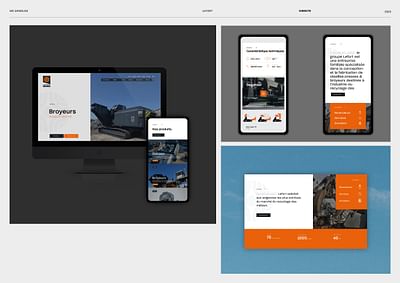 Site internet - Lefort - Branding & Positionering