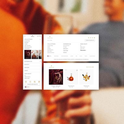 Groupe Rémy Cointreau : UX UI - 3D - E-commerce