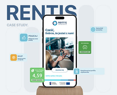 Rentis - A Mobile App For Renting Vehicles - App móvil