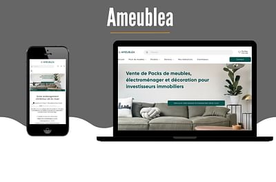 Ameublea - Refonte boutique en ligne - E-commerce