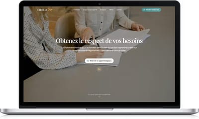 Site de coaching en négociation - cibelia.fr - Création de site internet