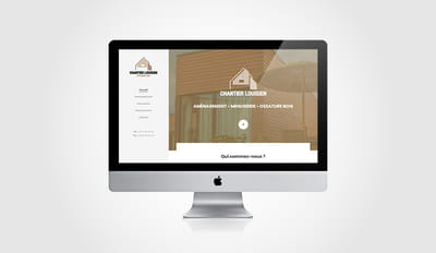 Refonte du site Chantier Louisien - Creación de Sitios Web