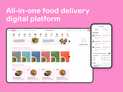 Food ordering / table reservation / delivery app - Ergonomy (UX/UI)