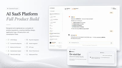 Secure AI SaaS Platform — Full Product Engineering - Software Development