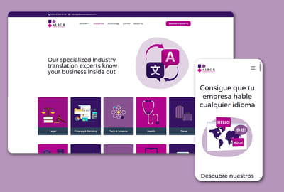 Albor Translation - Creación de Sitios Web
