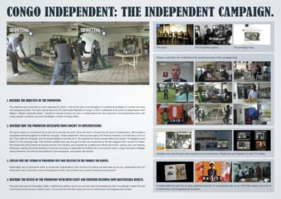 CONGO INDEPENDENT - Reclame