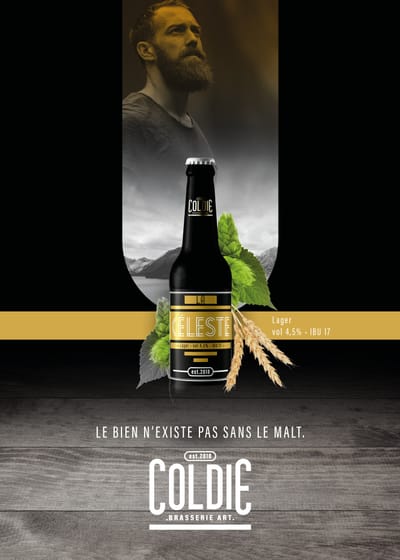 Coldie, il n'y a pas de malt à se faire du bien - Packaging