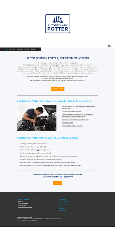 SEO Copywriting voor Autotechnisch bedrijf - SEO