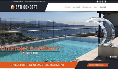 Bâti Concept : website development - E-Commerce