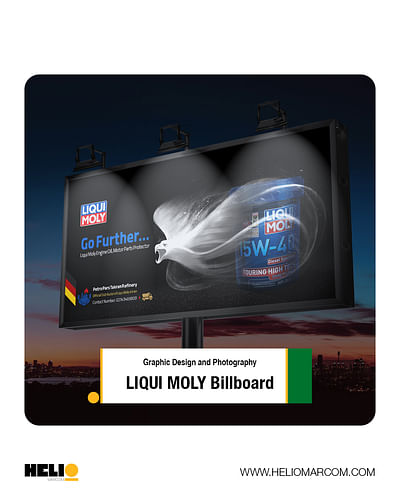 Fluid Motion: LIQUI MOLY Billboard Campaign - 3D