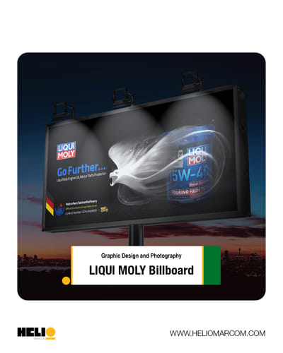 Fluid Motion: LIQUI MOLY Billboard Campaign - Branding & Positionering