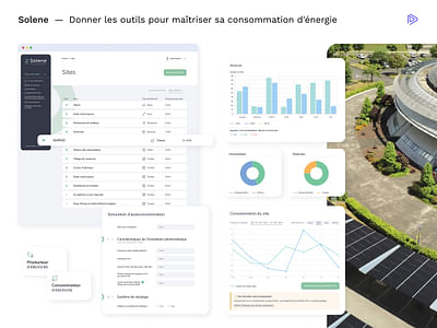 Application web SaaS pour Solène - Application web