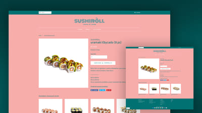 Sushiroll Ecommerce delivery - E-Commerce