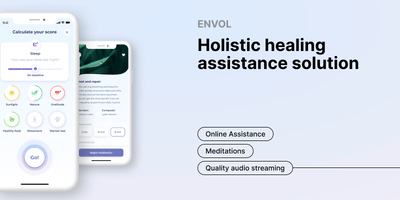 Envol: Holistic healing assistance solution - Mobile App