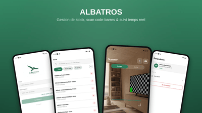 Albatros — Gestion de stock mobile - Mobile App