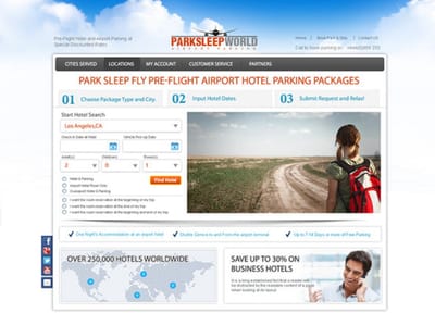 Park Sleep World - E-commerce